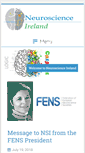 Mobile Screenshot of neuroscienceireland.com